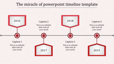 Mind-Blowing PowerPoint With Timeline Template Designs